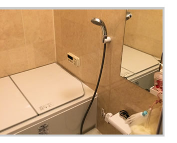 1.在来浴室→ユニットバスのリフォーム 在来浴室からユニットバスに変更するリフォーム