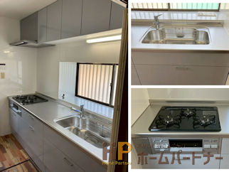 LIXILシステムキッチンシエラＳ I型に取替リフォーム施工例｜大阪府高槻市Ｗ様邸