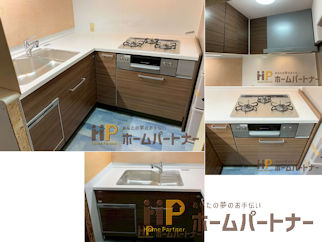 キッチン位置変更・交換・取替リフォーム施工例｜大阪市此花区西九条