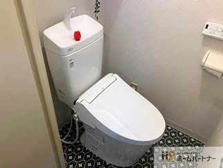 マンション大阪市西区　LIXIL　アメージュ　手洗い付き　シャワートイレ　リトイレ 施工例